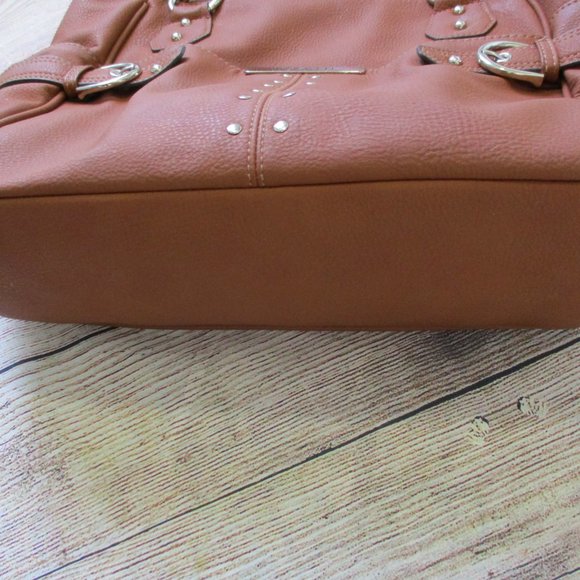 Brown Rosetti Shoulder Bag - Picture 4 of 7